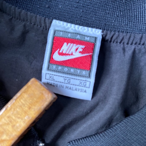 Vintage Nike Team Ohio State Buckeyes Jacket 1/4 zip jacket mesh lined vented xl - Picture 9 of 13